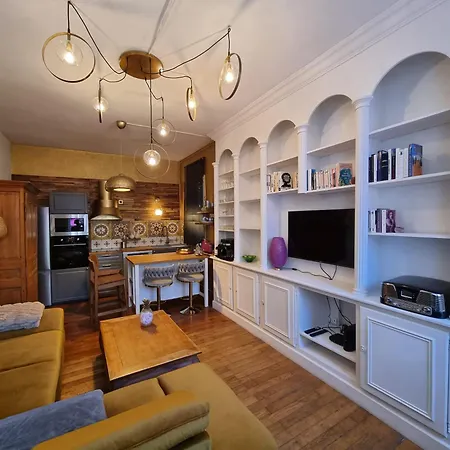 Maison Charmante, Annees 30 Avec Exterieur A Grenoble, Ile Verte 펜션 그르노블