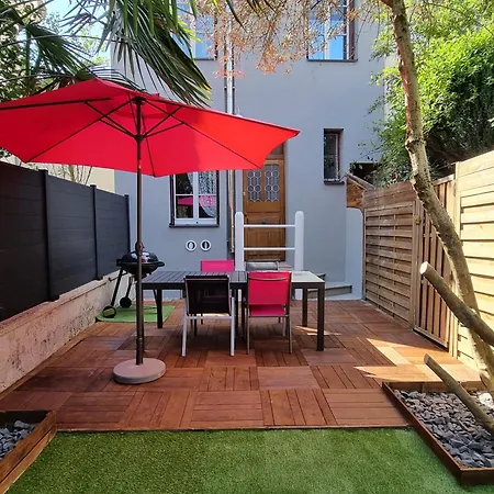 Maison Charmante, Annees 30 Avec Exterieur A L'ile Verte Grenoble